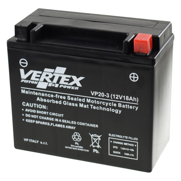 Vertex Vp20-3 battery